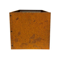 Kruka Stål Obehandlad 40 x 40 cm